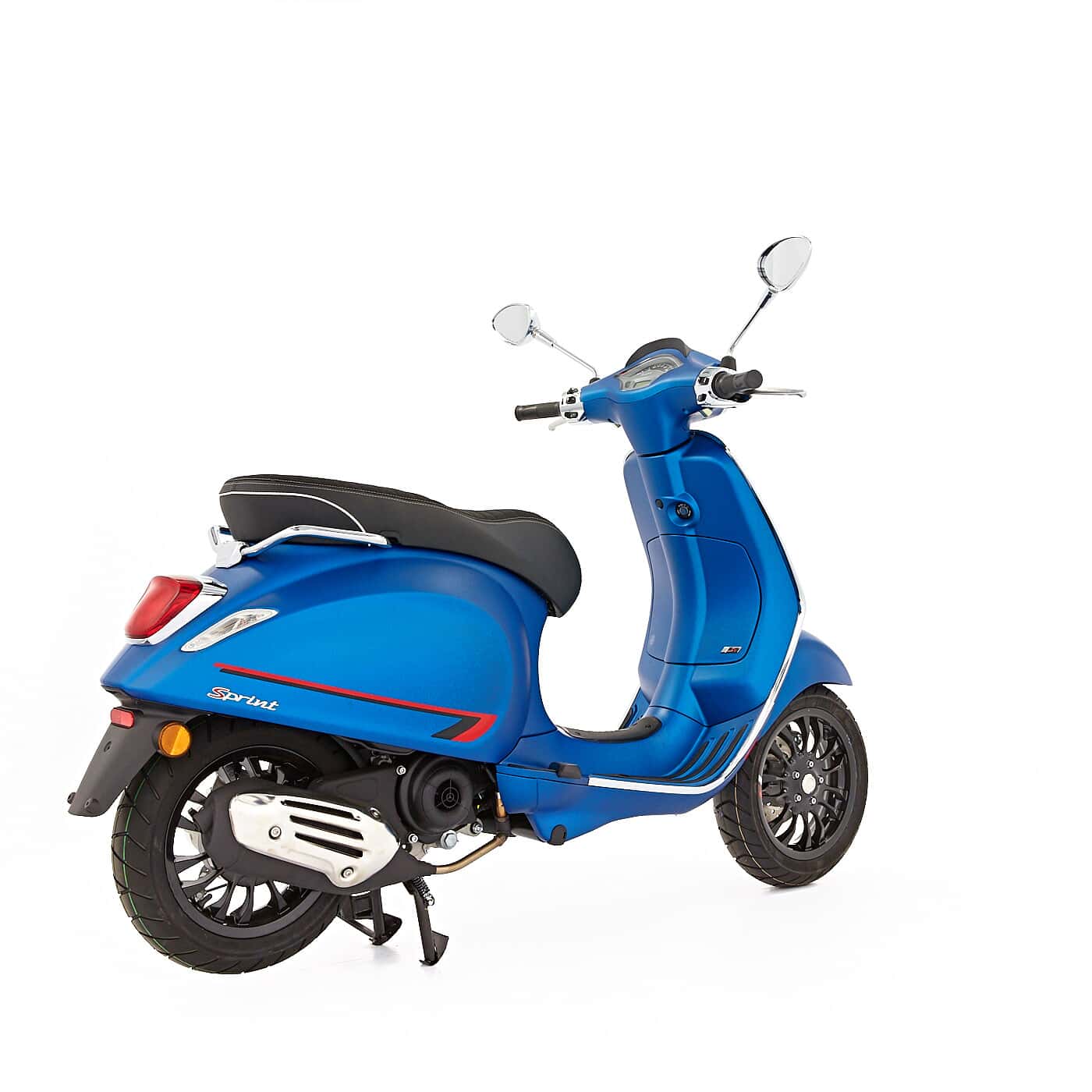 Vespa Sprint Sport Mat Blauw Scooters Leasen Vespa Sprint Sport Mat Blauw Scooterlease Vanaf 74 Bij Lease Je Scooter